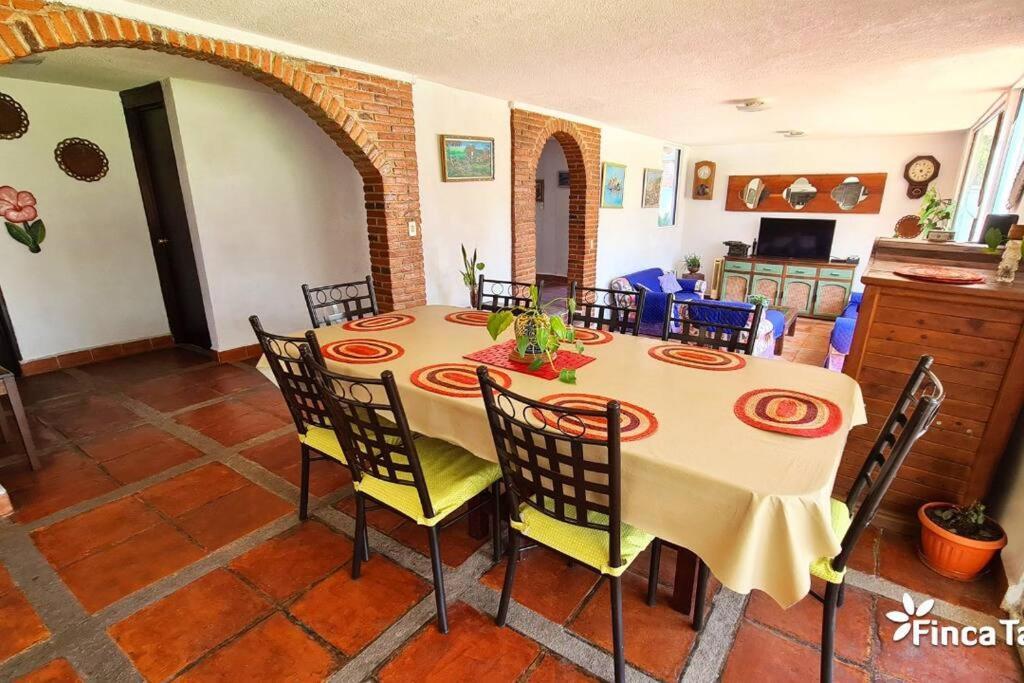 Finca Taino. Hermosa Casa Con Alberca Хьютепек Екстер'єр фото